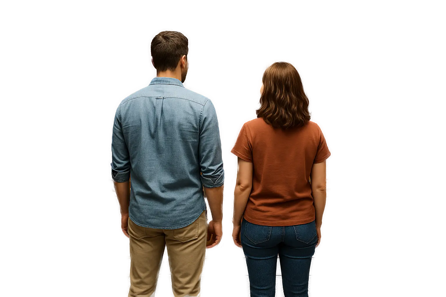 People Standing in Elevator Full Body Homepage Hero