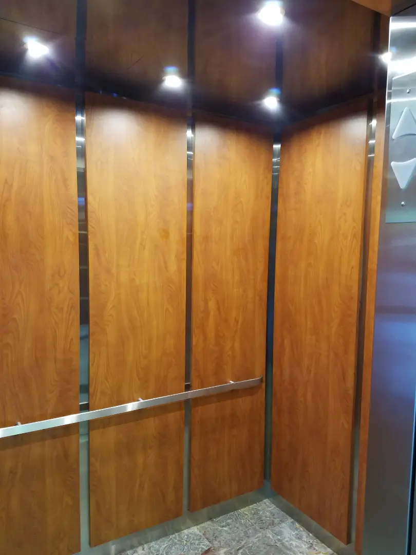 Interior of an Elevator Car
